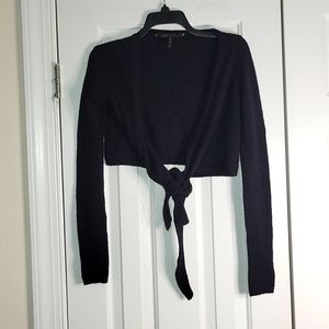BCBG Sweater Longsleeve Wrap Top